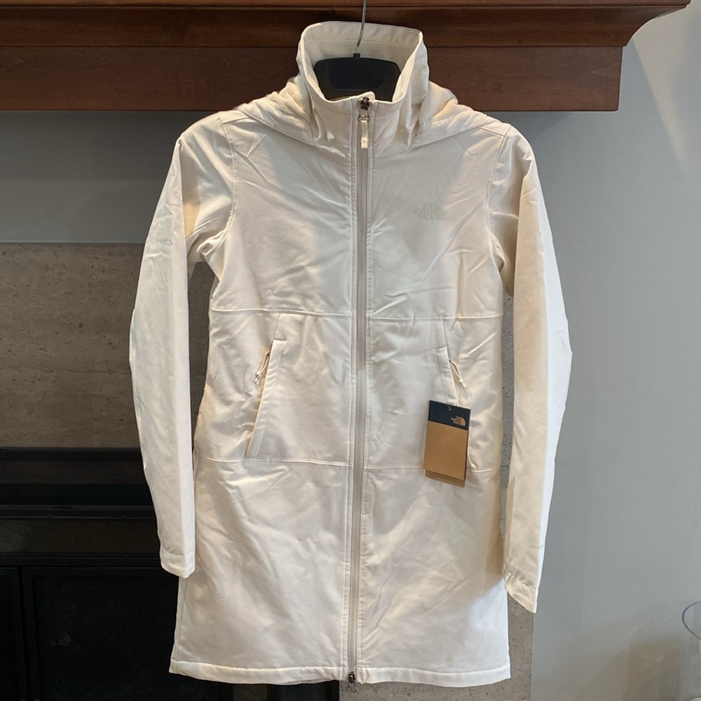 The North Face Cream Trench Coat